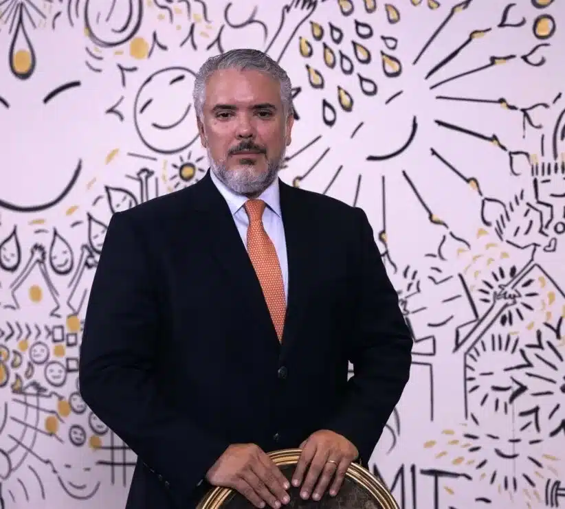 El expresidente de Colombia Ivan Duque 2 822x741