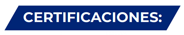 certificaciones